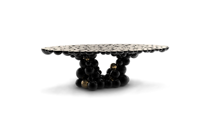 "contemporary dining table"