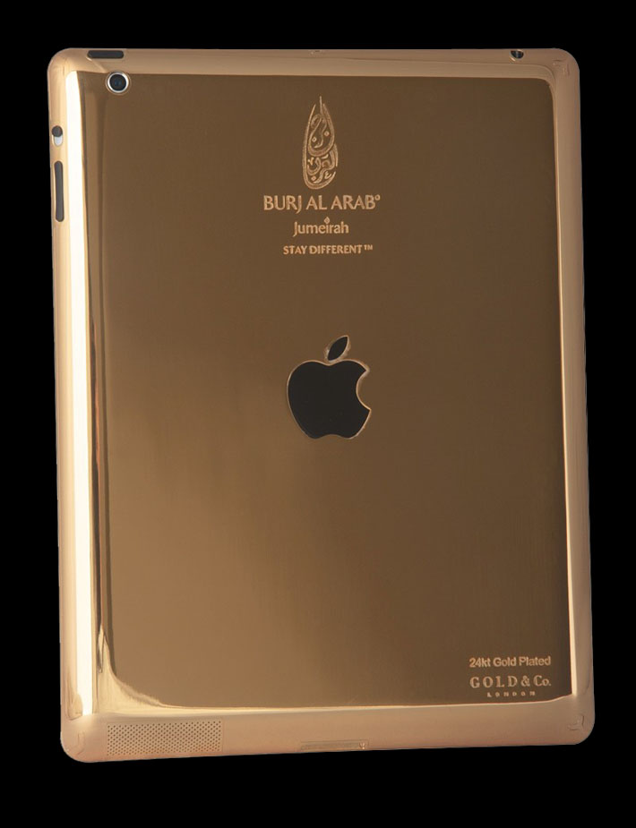 "Burj Al Arab offers 24-carat Gold iPad to guests"