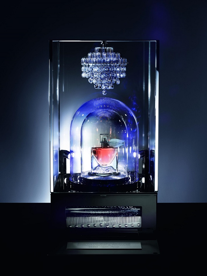 "luxury fragrance by Lancôme, Reuge and Baccarat"