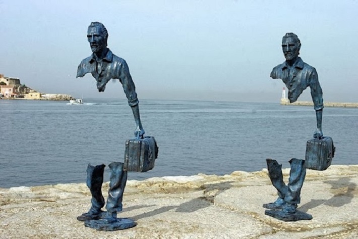 Intriguing sculptures by Bruno Catalano