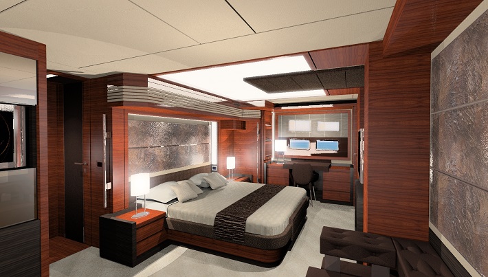 Meet the bedroom design of luxury yachts