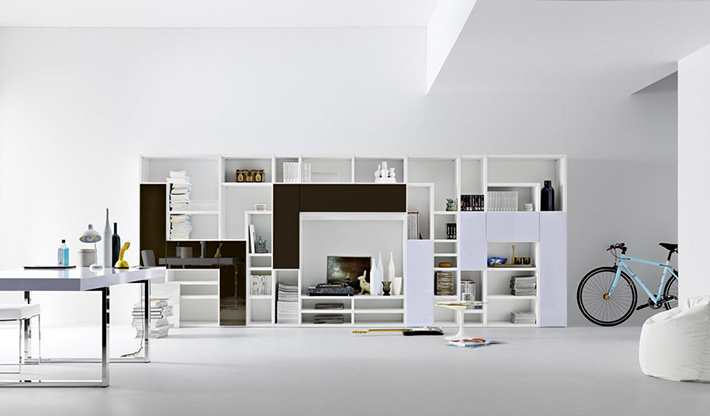 Top 10 Contemporary living room bookshelves