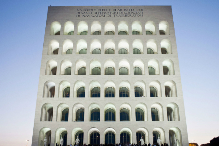 fendis new headquarters at the square colosseum luxury