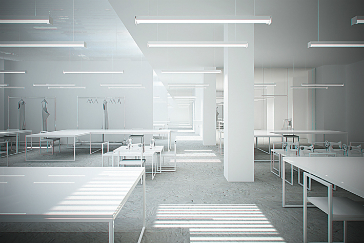 fendis new headquarters at the square colosseum