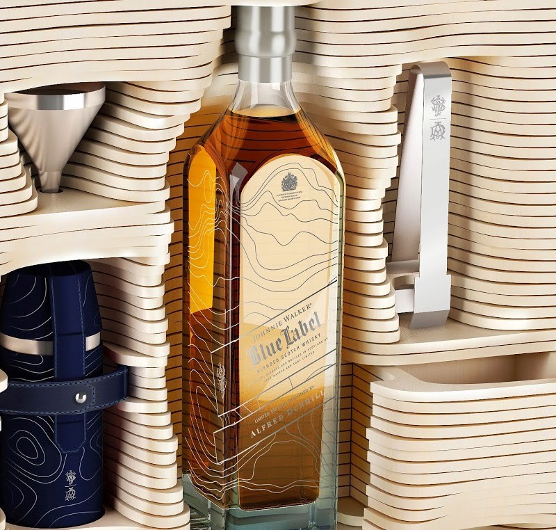 Johnnie Walker Blue Label Alfred Dunhill Limited Edition Collection