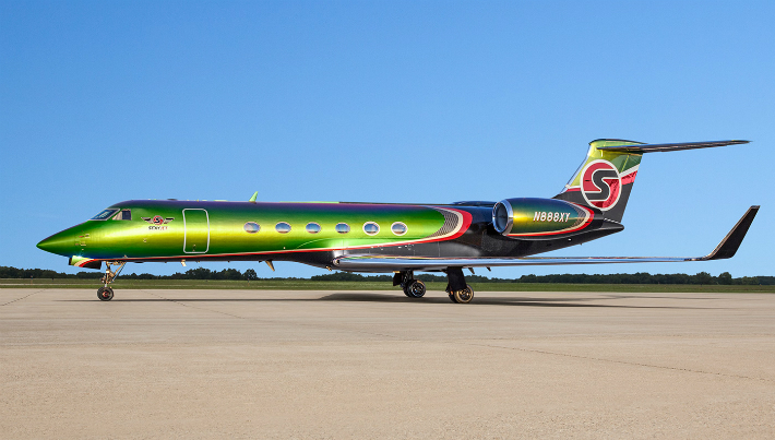“High Art”: A Totally New Meaning with Custom Private-Jet Exteriors
