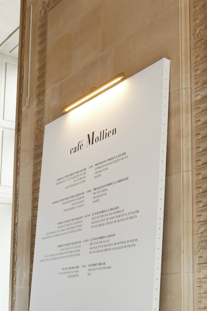 Café Mollien: the Louvre Under New Light by Mathieu Lehanneur
