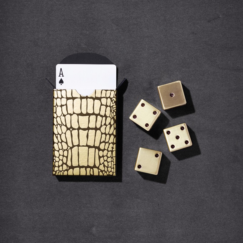 L’Objet Crocodile Box | Luxury Design Playing Cards